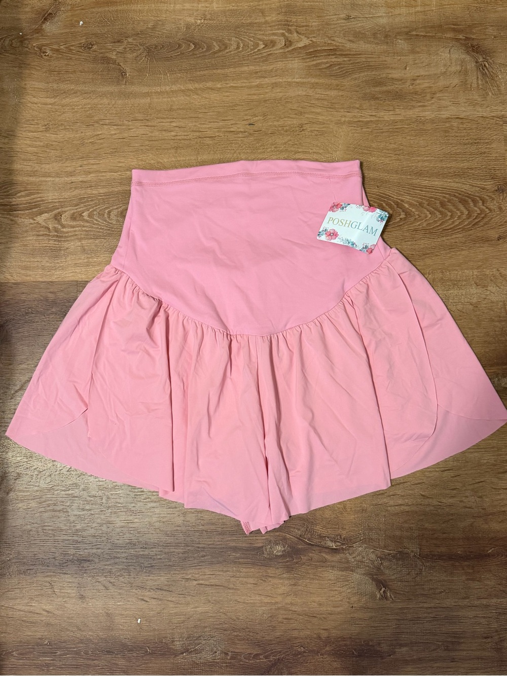 Maternity Tennis Skirt with Shorts